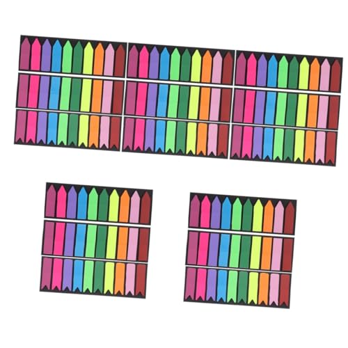 15 セットな粘着式読 タブ 付箋 ノート作成マーカー 読 用インデックス