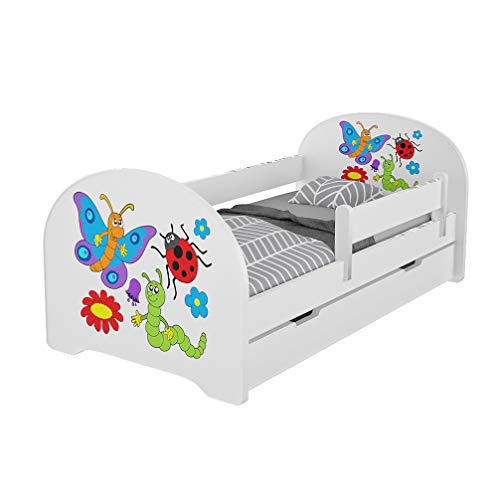 Meblex - Letto per bambini con cassetti e