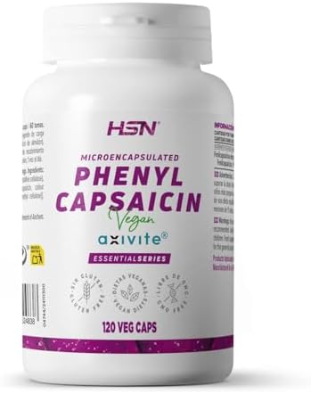 HSN Fenilcapsaicina Microencapsulada 250mg (aXivite®) | 120 Cápsu...