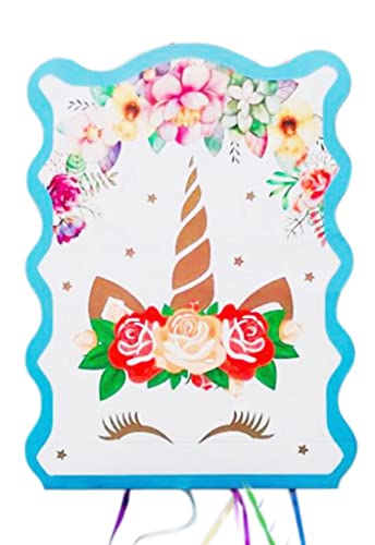 Piñata Cumpleaños de Unicornio, Piñata Cumpleaños Infantil, Unicornios para niñas, Piñata Unicornio, Piñatas infantiles, Piñata Unicornio Cumpleaños Niña, Piñatas (Unicornio Dormido Azul)