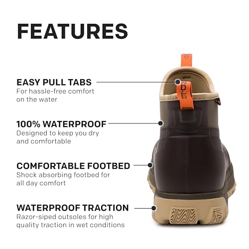 Grundens Men’s Deviation 6” Ankle Boot | Durable, Waterproof4