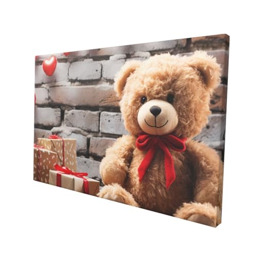 Toile murale moderne encadrée, le cadeau idéal de Saint-Valentin - 2