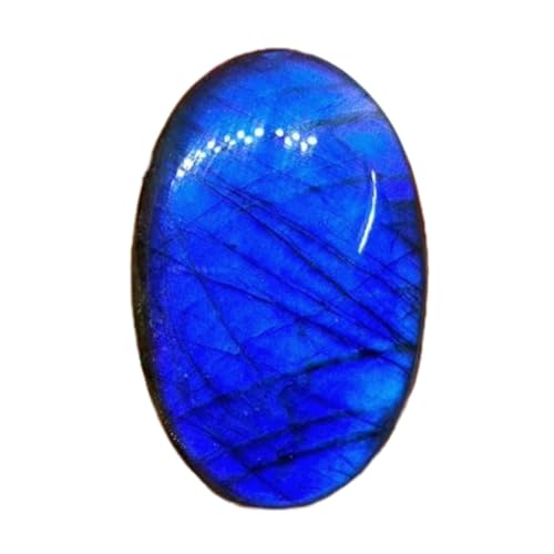 Gemme labradorite pour création de bijoux bohèmes collier et bague fait main DIY 51x33mm