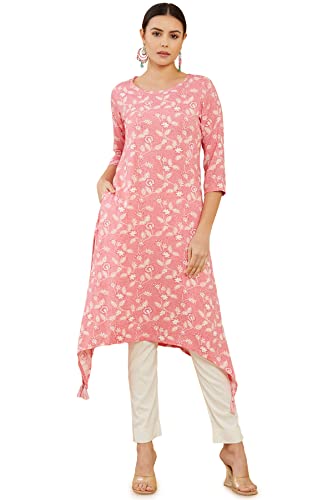 Image of Soch Women's Rayon Floral Regular Dress Shirt