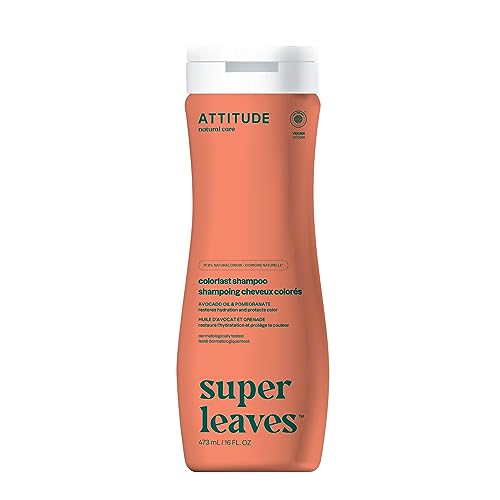 ATTITUDE Colorlast Hair Shampoo, EWG Verified, For...