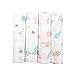 Softan Mantas Swaddle Bebé de Envoltura,Muselina Bambú 120x120cm,mantas para bebes