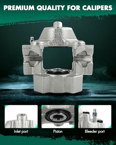 Image of SCITOO Rear Right Brake Caliper Without Bracket 193000 Compatible For Chrysler For Crossfire 2004-2008,For Mercedes-Benz For C230 1999-2000,For Mercedes-Benz For C280 1998-2000