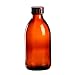 Produktbild 25 x Braunglasflasche 250ml / Medizinflasche inkl. Standard-Schraubverschluss braun DIN 28