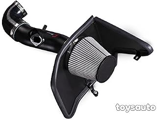 R&L Racing AF Dynamic Black Cold Air Filter Intake Systems with Heat Shield
