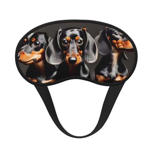 Three Dachshunds �v�����g ���j �Ռ��X���[�v�}�X�N ���K�ȃA�C�}�X�N ���s �ґz ���� ���s�p