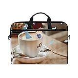 ❣ Multifunktionale leichte Laptops Sleeve: Computer-Tasche insgesamt drei Grids.2-Wege zu tragen: bieten einen abnehmbaren Schultergurt, kann als Umhängetasche oder Handtasche Basis auf Ihren Bedarf verwendet werden.