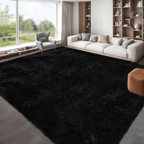 GarveeHome 9x12 Fluffy Area Rug- Shag Area Rug for Living