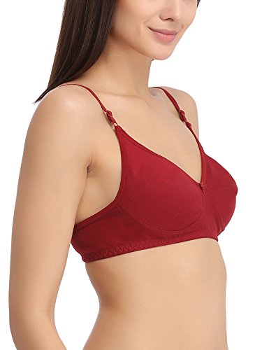 Image of Clovia Women's Cotton Non Padded Wire Free T-Shirt Bra
