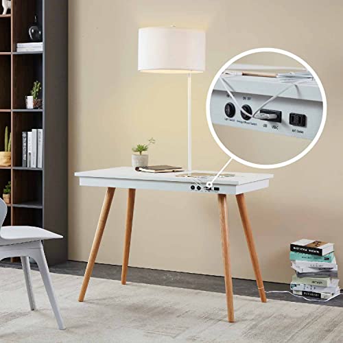 FENLO Future 39" Mid Century Modern Desk for Home Office,