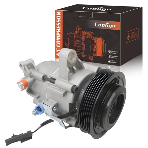 Image of AC Compressor with Clutch for Liberty 2006-2008,for Nitro 2007-2008 3.7L