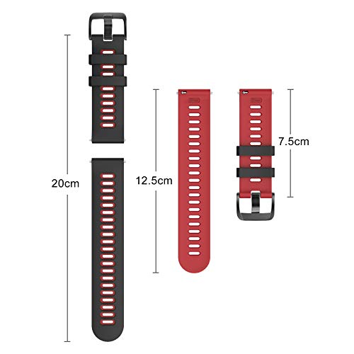 Correa compatible Vivoactive 3 silicona 20 mm miniatura 6