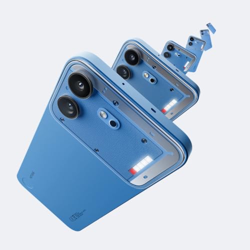 Image of Nothing Phone (4b) 5G (Blue, 8GB RAM, 256GB Storage) | Snapdragon 6 Gen 4 Processor | 6.77-inch FHD+ AMOLED Display | 6000mAh Battery | 50MP + 8MP Dual Camera | Android 16
