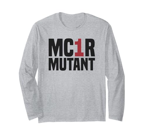 MC1R Mutant Ginger Red Hair Funny Redhead Long Sleeve T-Shirt