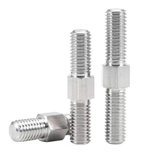 Goujon à Double extrémité M14 Évite le Desserrage Vibratoire Tige Filetée Inox 304 150mm - 7