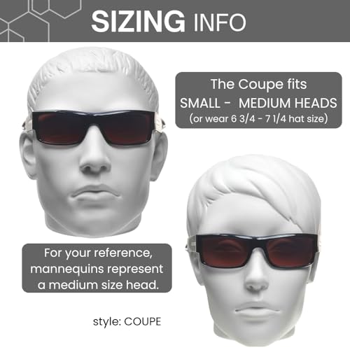 Image of proSPORT Blue Light Reducing High Definition HD Lens Sunglass TR90 Sport Frame Men Women