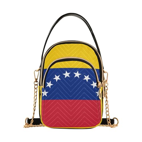 Image of Patriot Flag Cell Phone Purse Crossbody Handbag Durable Shoulder Bag Sturdy Travel Pouch