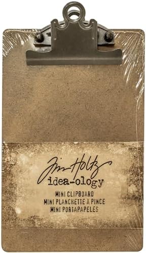 Tim Holtz Vintage Hinges - Antique Nickel Finish With Fasteners For Crafting & Scrapbooking