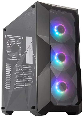 Cooler MasterMB TD500 Crystal ARGB Black ATX Case, T/G Window, No PSU
