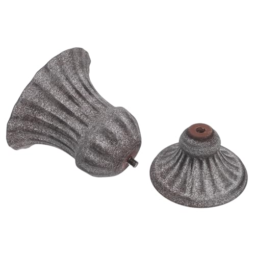 ZUNOXAZ Vaso per Tomba in Resistente e Antiruggine Portafiori Commemorativo da Cimitero per Fiori Artificiali o Secchi Decorazione Vintage per Lapidi e Aree Verdi