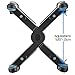 immagine 5Halter LZ-401 Pc Computer Stand caso Caddy per Desktop/Rolling torre casi con larghezza regolabile e ruote 4 ruote (2 Pack)