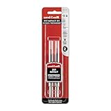 uni-ball 207 Impact Retractable Gel Pen Refills, Bold Point (1.0mm), Black, 2 Count