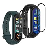 3. ⌚【Hebilla duradera y múltiples agujeros ajustables Diseño】 Cierre de correa con diseño de cabeza de clavo en forma de T, que es más eficaz bloqueos de pulsera, sin necesidad de preocuparse por el desbloqueo durante el ejercicio extenuante. La muñequera con un ajuste más denso del espaciado entre orificios ayuda a encontrar una opresión de uso más cómoda. Longitud ajustable: 5.3"-8.2".