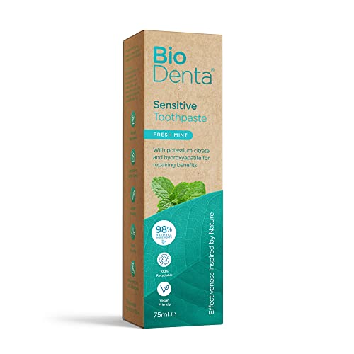 Dentifrice blanchissant sensitive menthe pour le soin des dents sensibles