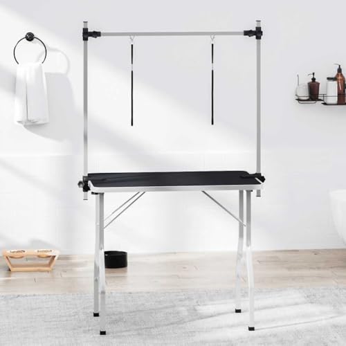 Mesa de afeitar para perro y gato con superficie antideslizante de goma Mangloder 2