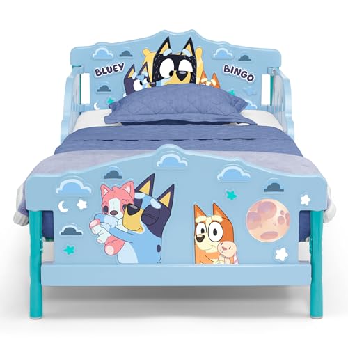 Delta Children - Cama infantil Bluey 3D, color azul