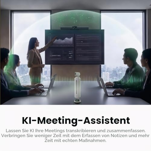 Insta360 Wave Polarweiß - Sprachrekorder, KI-Freisprecheinrichtung – Ansicht 5