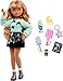 Barbie Dream Besties Doll and Accessories, Zia Posable Fashion Doll with Removable Fashions & Wavy Brown Hair, 7 Hair & Moon Themed Pieces