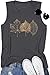 Womens Vintage Plant Print Tank Top Summer Sleeveless Gardening Shirts Nature Hiking Outdoor Funny Leaf Graphic Tops-L (Grey)