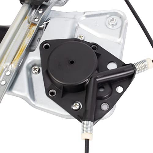 Image of TRQ Front Left Power Window Regulator & Motor Assembly Drivers Side Compatible with 1999-2004 Oldsmobile Alero 1999-2005 Pontiac Grand Am GM1350122