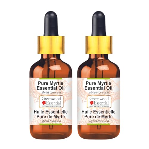 Huile essentielle de myrte de qualité thérapeutique pour la diffusion et le soin de la peau