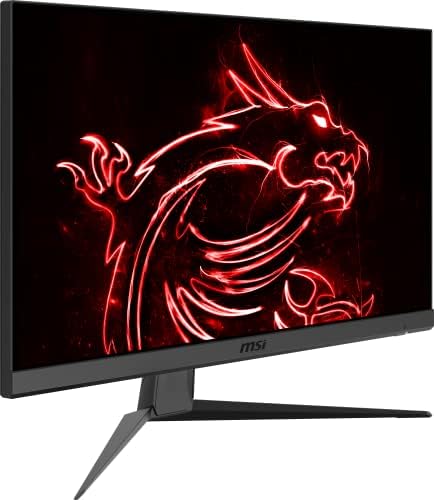 MSI Optix G242 Esports Gaming IPS Monitor - 23.8 Inch, 16:9 Full HD (1920 x 1080), IPS, 144Hz, 1ms, Adaptive Sync, DisplayPort, HDMI, Wide Color Gamut, Night Vision, Anti-Flicker, Less Blue Light