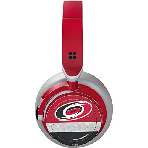 Skinit Decal Audio Skin Compatible with Surface Headphones - Officially Licensed NHL Carolina Hurricanes Jersey Design