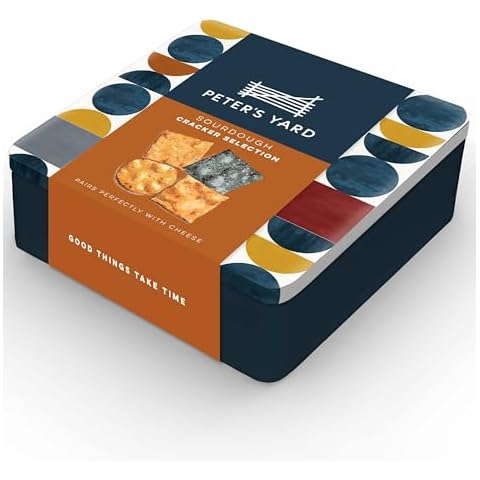 Peter's Yard Sourdough Crackers Gift Tin Cover
