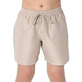 [HEAZEL] アウトレット品 キッズ サーフパンツ 水着 男の子 女の子 ベビー 子供 紫外線対策 ユニセックス 80サイズ ベージュ