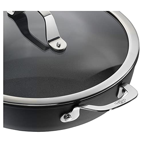 Tegame 24cm Alba avec couvercle au design durable et finitions soignées