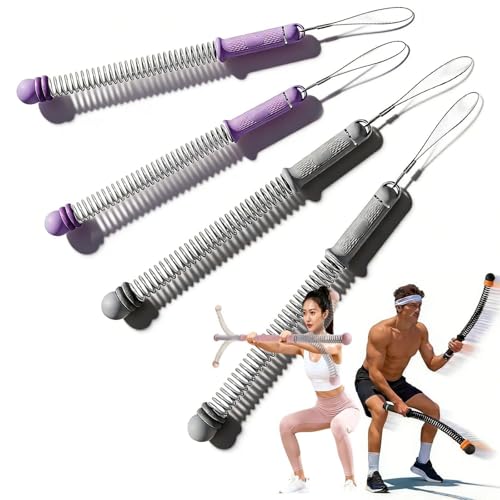 Adjustable Ropeless Battle Ropes Training with Poster, Portable Cordless Battle
