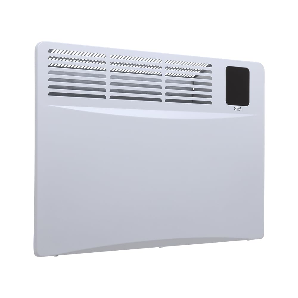 ECOSO Elio 1500W White WiFi Convector Panel Smart Electric Heater - 420 x 615mm