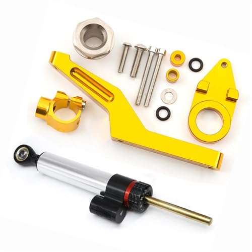 Kit support d'amortisseur de direction carbone pour Kawasaki ZX6R Ninja 2009-2021