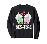 Bes Teas - Besties Kawaii Bubble Tea Sweatshirt