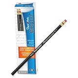 Wholesale CASE of 25 - Paper Mate Mirado Black Warrior Pencils w/ Eraser-Black Warrior Pencil, With Eraser,No 2 Soft Lead, 12ea/DZ