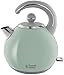 Produktbild Russell Hobbs Wasserkocher Bubble grün, 1,5l, 2300 Watt, abnehmbarer Deckel, herausnehmbarer Kalkfilter, Wasserstandsanzeige, retro, vintage Teekocher 24404-70